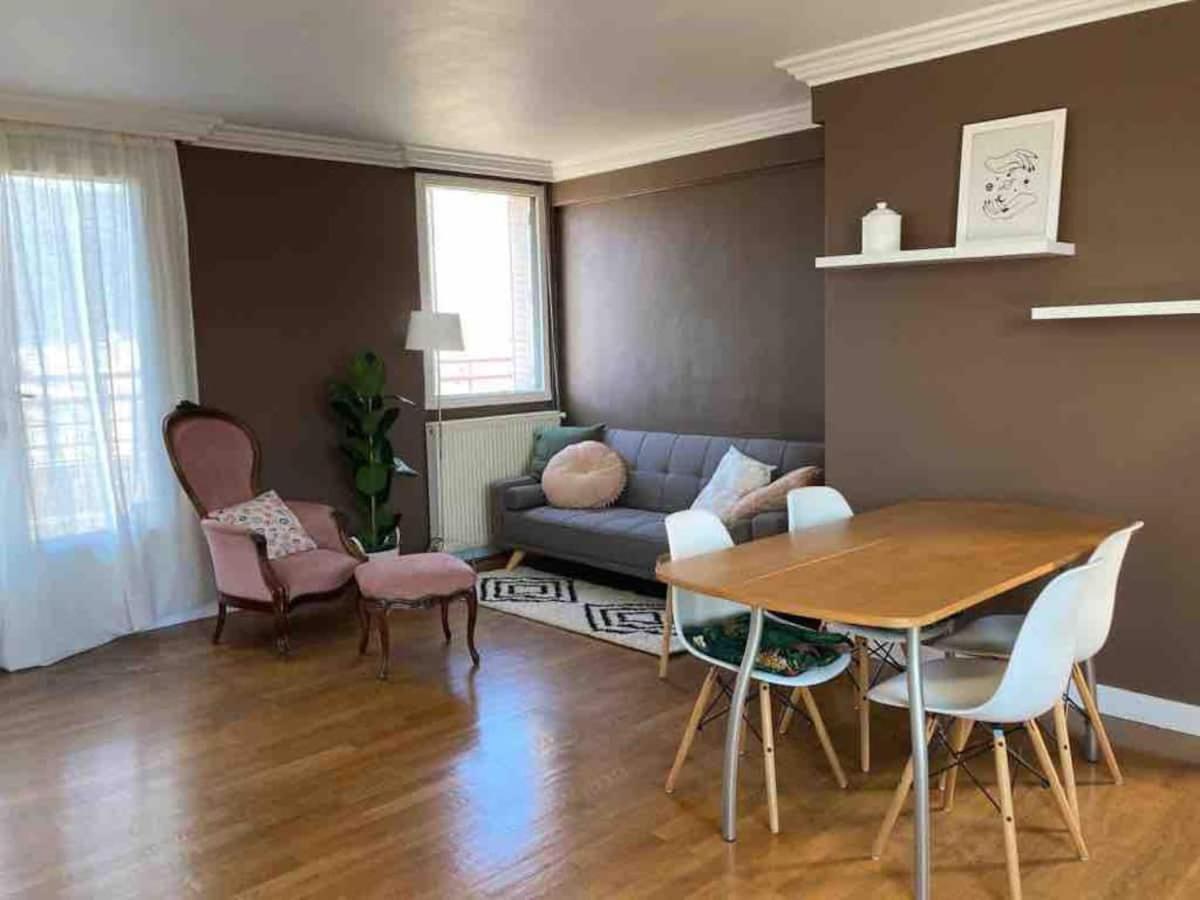 格勒诺布尔2 Terrasses Vue A 360 Sur Les Montagnes公寓 外观 照片